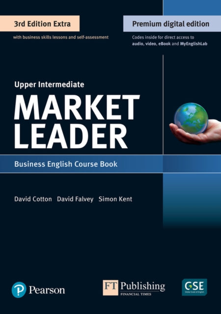 9781292361147 Market Leader 3e Extra Upper Intermediate Course Book eBook QR MEL  DVD Pack