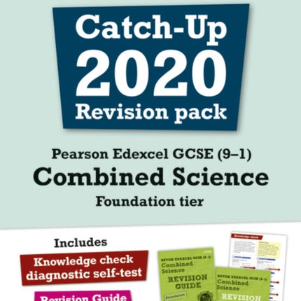 Pearson REVISE Edexcel GCSE Combined Science Foundation Revision Pack  for 2025 and 2026 exams