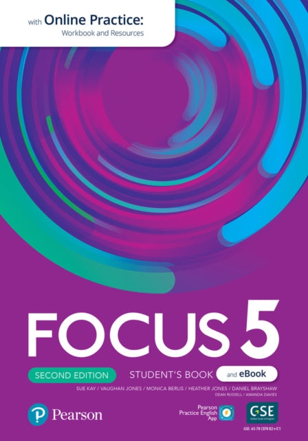 Focus 2ed Level 5 Students Book  eBook with Online Practice Extra Digital Activities  App