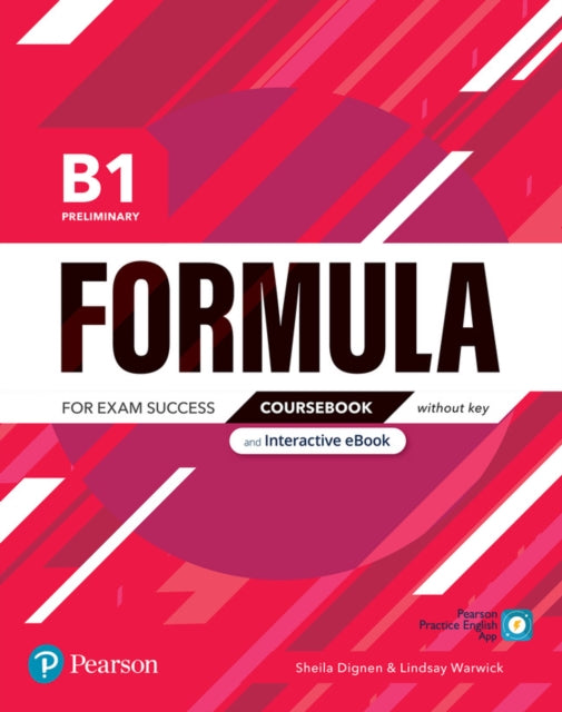 Formula B1 Preliminary Coursebook and Interactive eBook without Key with Digital Resources  App