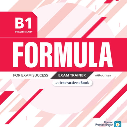 Formula B1 Preliminary Exam Trainer without key  eBook