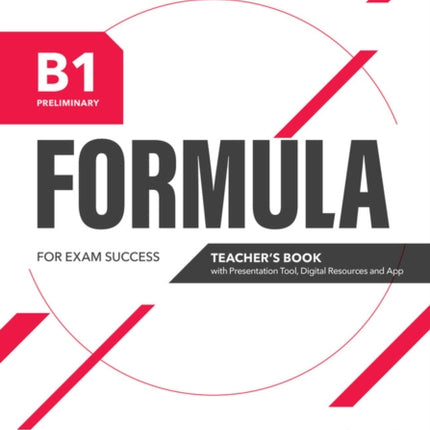 Formula B1 Preliminary Teachers Book  Teachers Portal Access Code