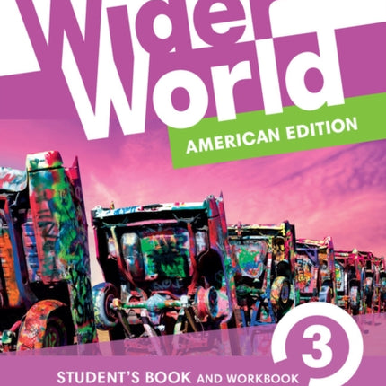 Wider World AmE 3 Students Book  Workbook with combined eBook Digital Resources  App