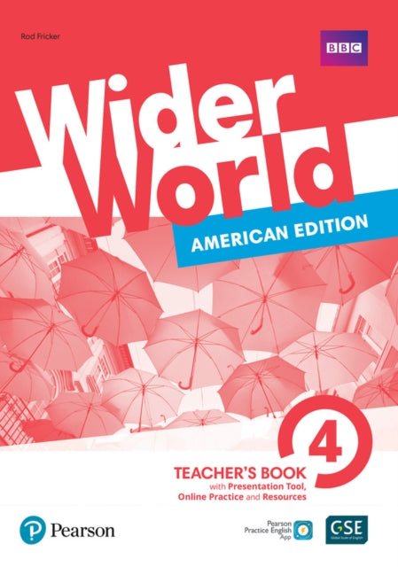 Wider World  AE  1st Edition 2019  Teachers Book Teachers Portal Access Code  Level 4