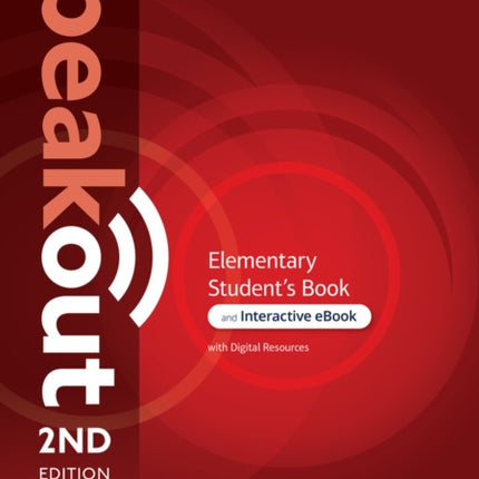 Speakout 2ed Elementary Students Book
