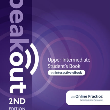 Speakout 2ed Upper Intermediate Students Book  Interactive eBook with MyEnglishLab  Digital Resources Access Code