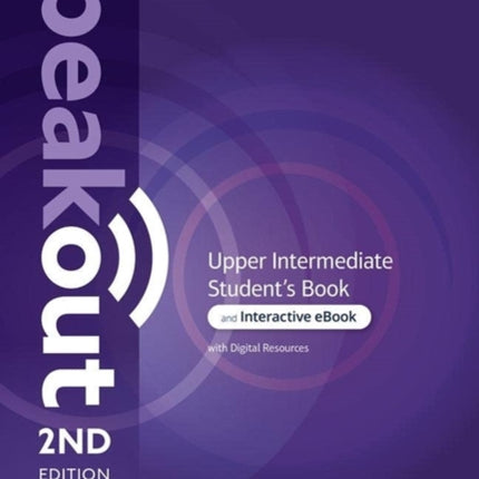 Speakout 2ed Upper Intermediate Students Book  Interactive eBook with Digital Resources Access Code