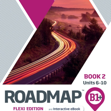 Roadmap B1 Flexi Edition Course Book 2 with eBook and Online Practice Access