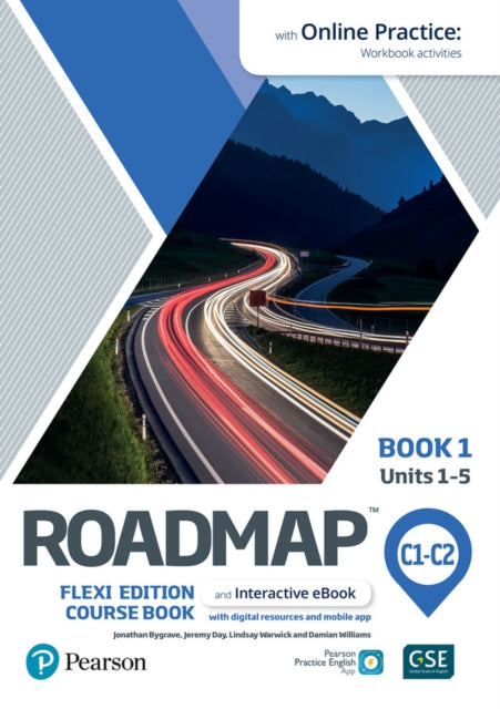 Roadmap C1C2 Flexi Edition Course Book 1 with eBook and Online Practice Access