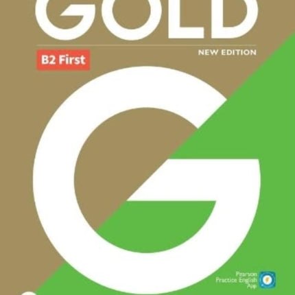 Gold 6e B2 First Students Book with Interactive