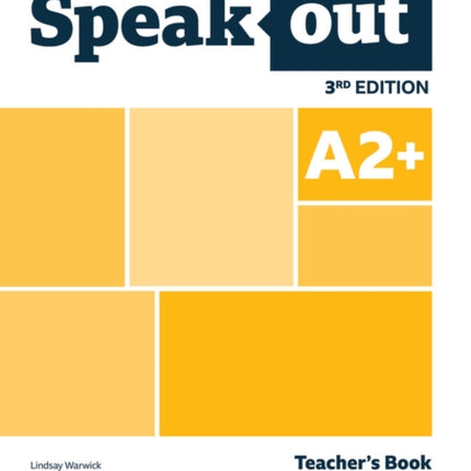 Speakout 3ed A2+ Teacher's Book with Teacher's Portal Access Code