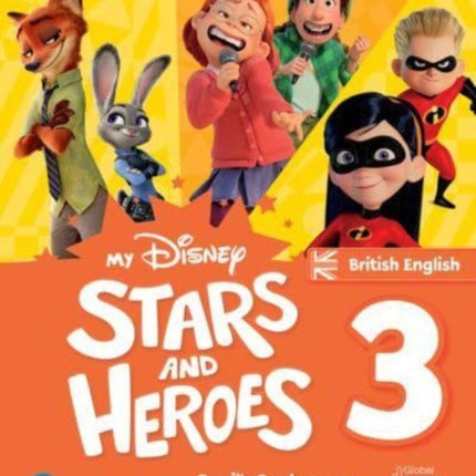 My Disney Stars and Heroes British Edition Level 3 Pupils Book with eBook and Digital Activities