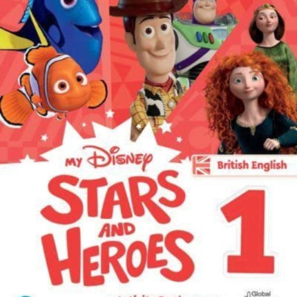 My Disney Stars and Heroes British Edition Level 1 Activity Book with eBook