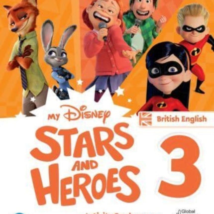 My Disney Stars and Heroes British Edition Level 3 Activity Book with eBook