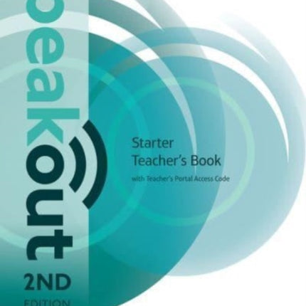 Speakout 2nd Edition Starter Teacher's Book with Teacher's Portal Access Code