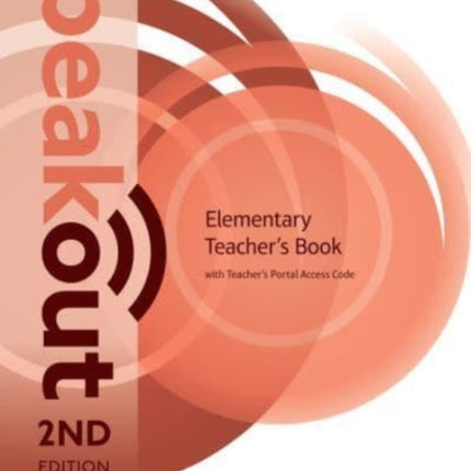 Speakout 2nd Edition Elementary Teacher's Book with Teacher's Portal Access Code