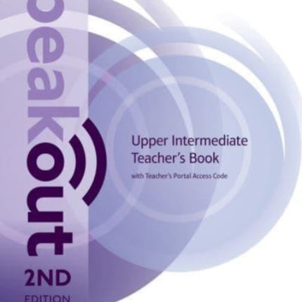 Speakout 2nd Edition Upper Intermediate Teacher's Book with Teacher's Portal Access Code