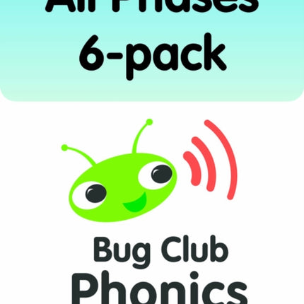 Bug Club Phonics All Phases 6pack 1080 books
