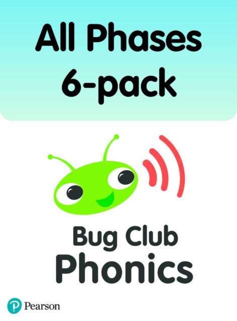 Bug Club Phonics All Phases 6pack 1080 books