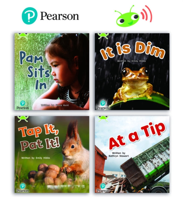 Learn to Read at Home with Bug Club Phonics Phase 2  Reception Term 1 4 nonfiction books Pack A