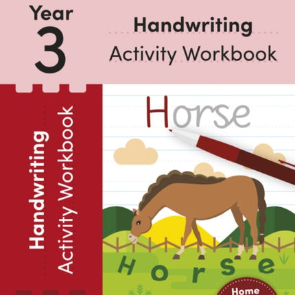 Pearson Learn at Home Handwriting Activity Workbook Year 3