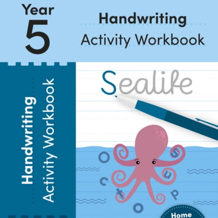 Pearson Learn at Home Handwriting Activity Workbook Year 5