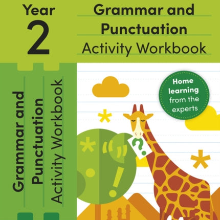 Pearson Learn at Home Grammar & Punctuation Activity Workbook Year 2