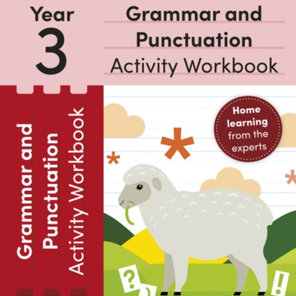 Pearson Learn at Home Grammar & Punctuation Activity Workbook Year 3