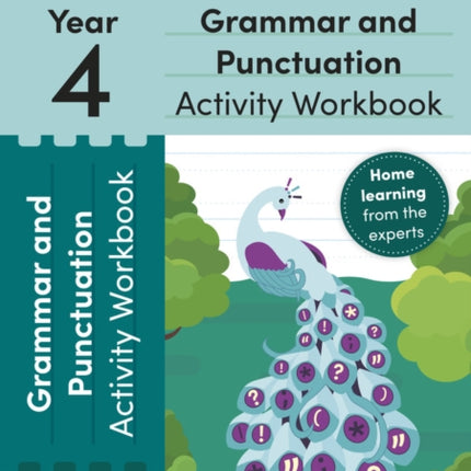 Pearson Learn at Home Grammar & Punctuation Activity Workbook Year 4