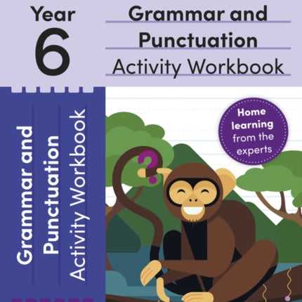 Pearson Learn at Home Grammar & Punctuation Activity Workbook Year 6