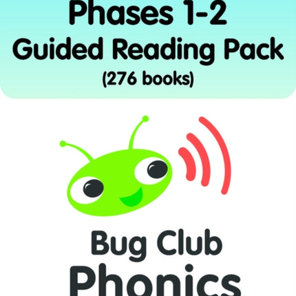 International Bug Club Phonics Phases 12 Guided Reading Pack 276 books