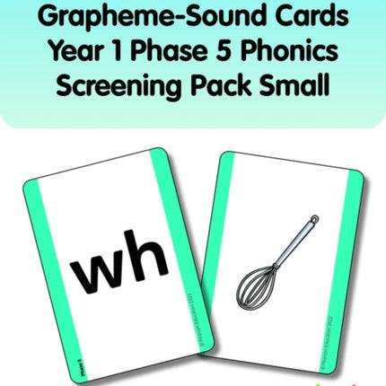 Bug Club Phonics GraphemeSound Cards Year 1 Phase