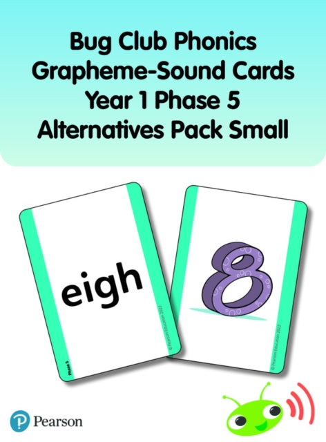 Bug Club Phonics GraphemeSound Cards Year 1 Phase 5 Alternatives Pack Small