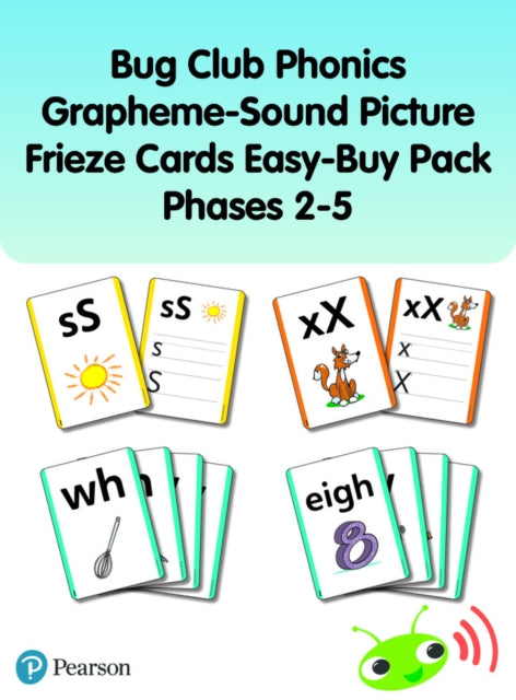 Bug Club Phonics GraphemeSound Picture Frieze Cards EasyBuy Pack Phases 25