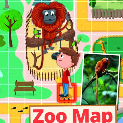 Bug Club Reading Corner: Age 5-7: Zoo Map