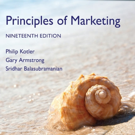 Principles of Marketing, Global Edition