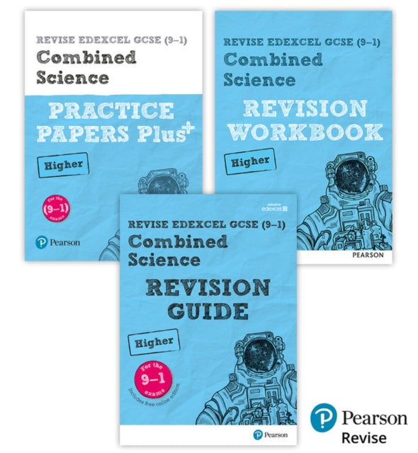 New Pearson Revise Edexcel GCSE Combined Science Higher Complete Revision  Practice Bundle incl. online revision and quizzes  for 2025 and 2026 exams