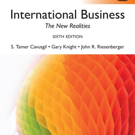 International Business The New Realities Global Edition  MyLab Management with Pearson eText Package