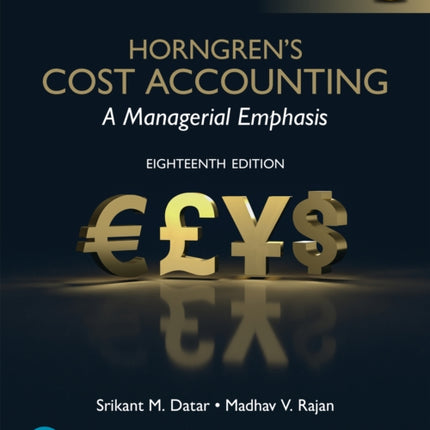 Horngrens Cost Accounting Global Edition