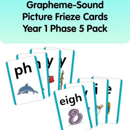 Bug Club Phonics GraphemeSound Picture Frieze Cards Year 1 Phase 5 Pack