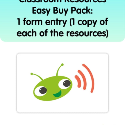 Easy Buy Pack 1 form entry 1 copy of each of the resources