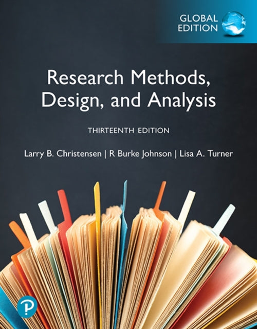 Research Methods Design and Analysis Global Edition