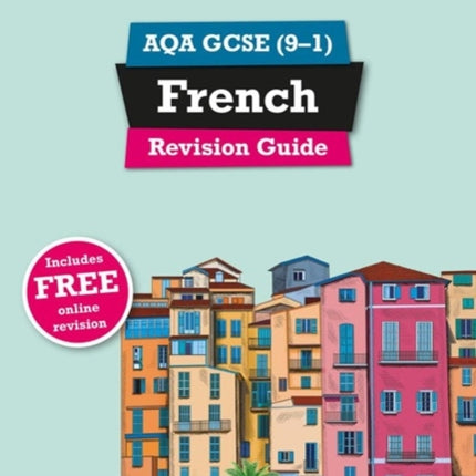 Pearson Revise AQA GCSE French Revision Guide incl. audio quiz  video content  for 2026 and 2027 exams new specification