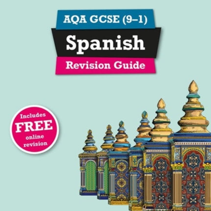 Pearson Revise AQA GCSE Spanish Revision Guideincl. audio quiz  video content  for 2026 and 2027 exams new specification