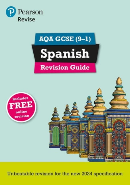 Pearson Revise AQA GCSE Spanish Revision Guideincl. audio quiz  video content  for 2026 and 2027 exams new specification