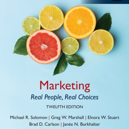 Marketing Real People Real Choices  Global Edition