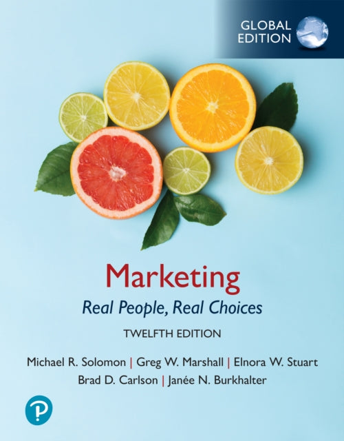 Marketing Real People Real Choices  Global Edition
