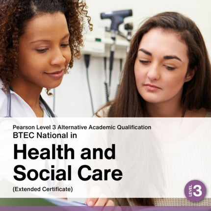 L3 AAQ BTEC National 2025 Health and Social Care