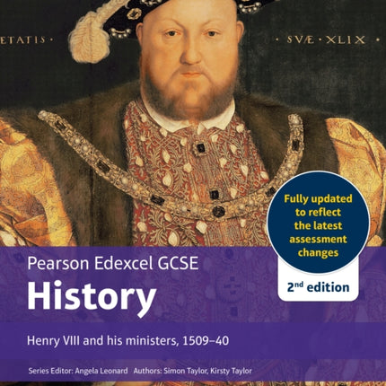 Edexcel GCSE 91 History Henry VIII and his ministers 15091540 2nd edition