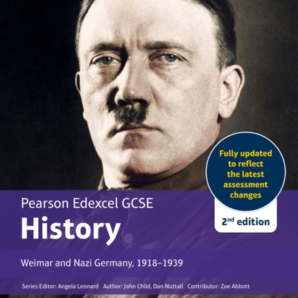 Edexcel GCSE 91 History Weimar and Nazi Germany 19181939 2nd edition